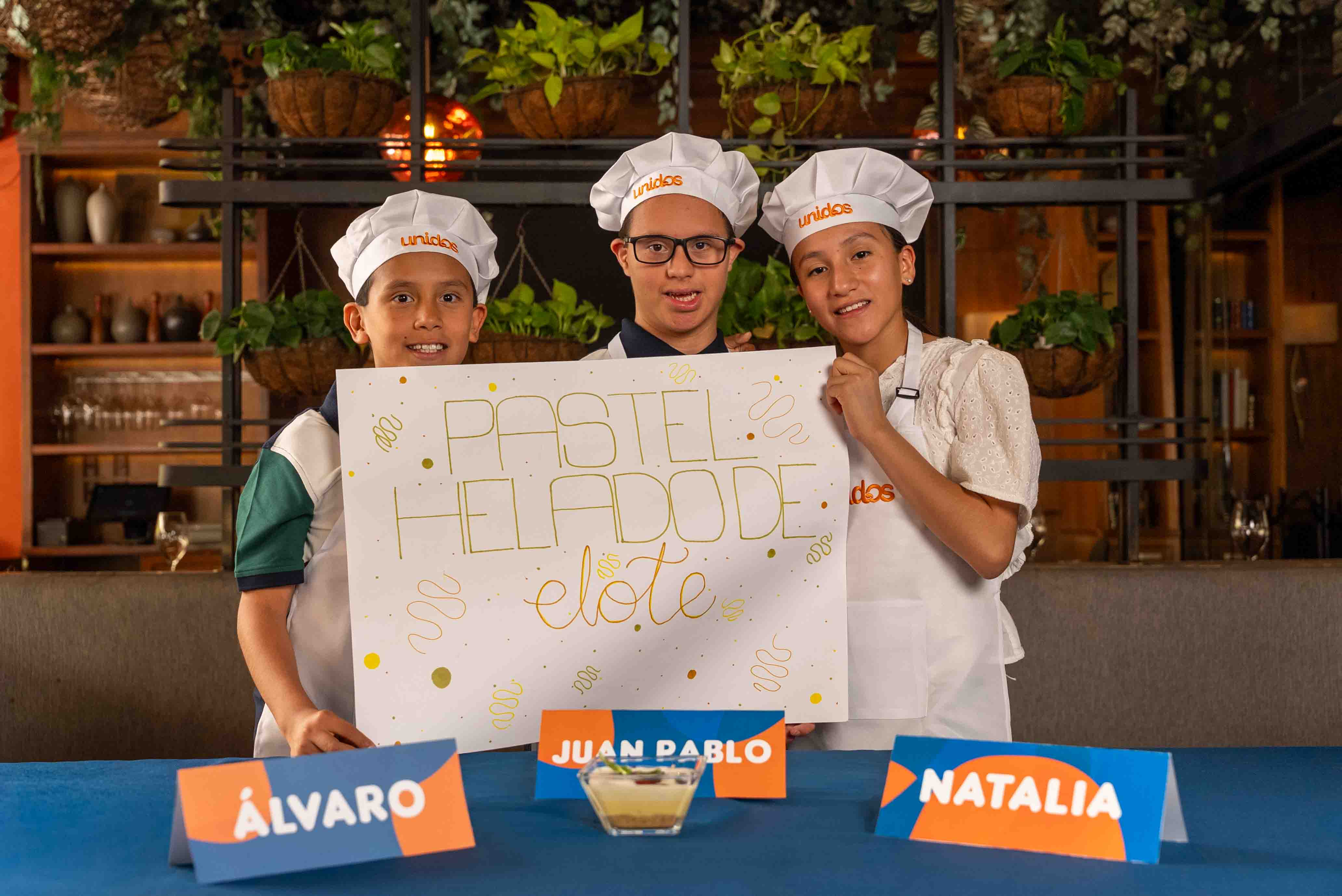 Álvaro, Juan Pablo y Natalia